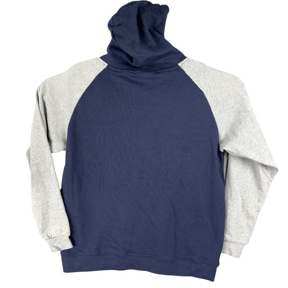 FCB Barcelona 1714 Authentic Hoodie M Navy Blue Fleece Raglan Sleeve By Ikebana - Picture 2 of 11